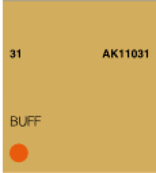 AK-Interactive: (3rd Gen) Acrylic - Buff (17ml)
