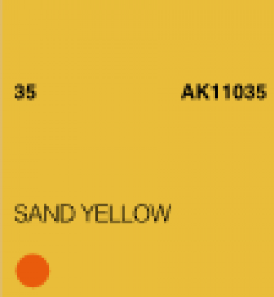 AK-Interactive: (3rd Gen) Acrylic - Sand Yellow (17ml)