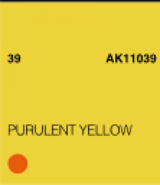 AK-Interactive: (3rd Gen) Acrylic - Purulent Yellow (17ml)