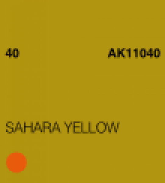 AK-Interactive: (3rd Gen) Acrylic - Sahara Yellow (17ml)