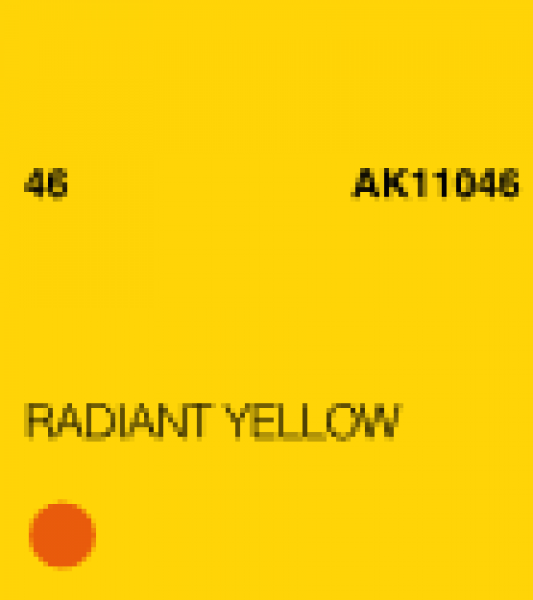 AK-Interactive: (3rd Gen) Acrylic - Radiant Yellow (17ml)