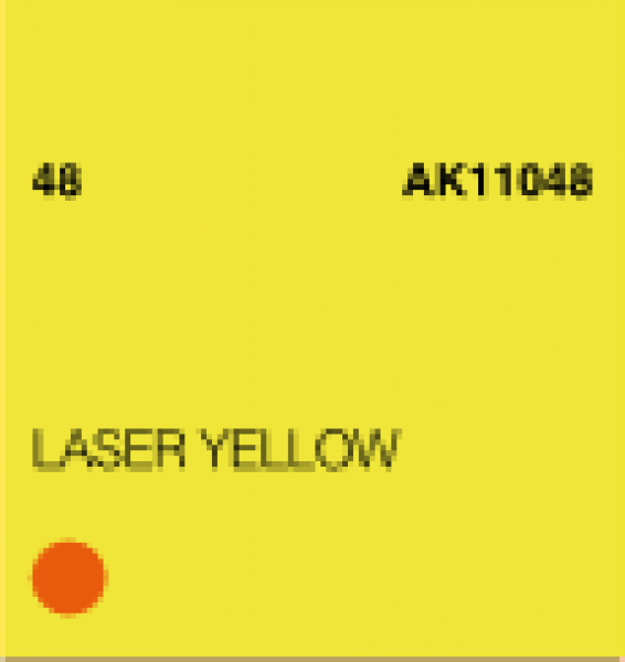 AK-Interactive: (3rd Gen) Acrylic - Laser Yellow (17ml)