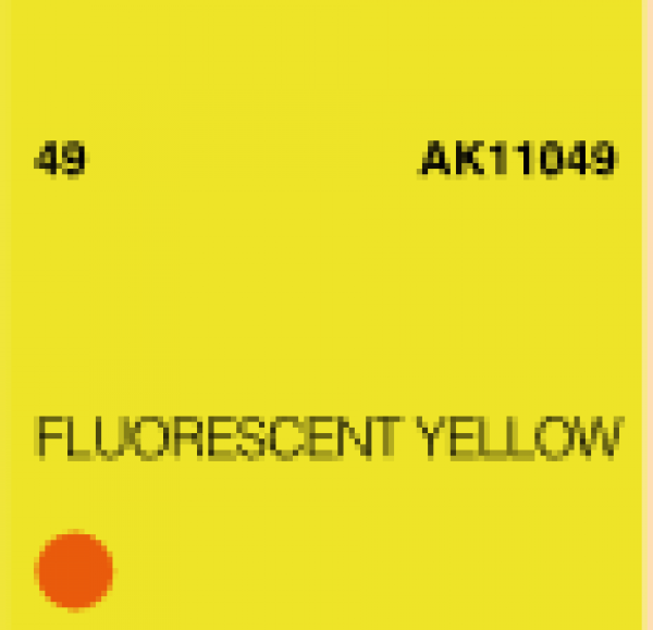 AK-Interactive: (3rd Gen) Acrylic - Fluorescent Yellow (17ml)