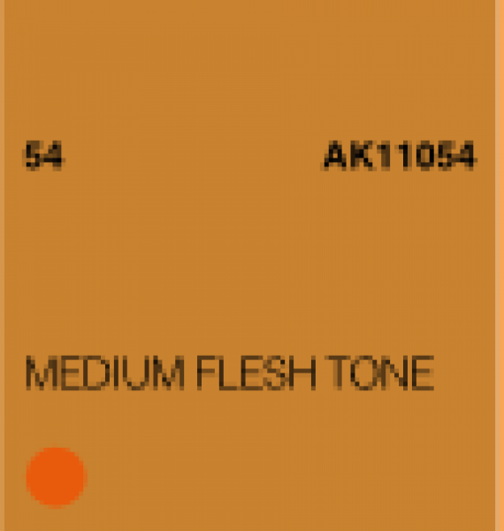 AK-Interactive: (3rd Gen) Acrylic - Medium Flesh Tone (17ml)