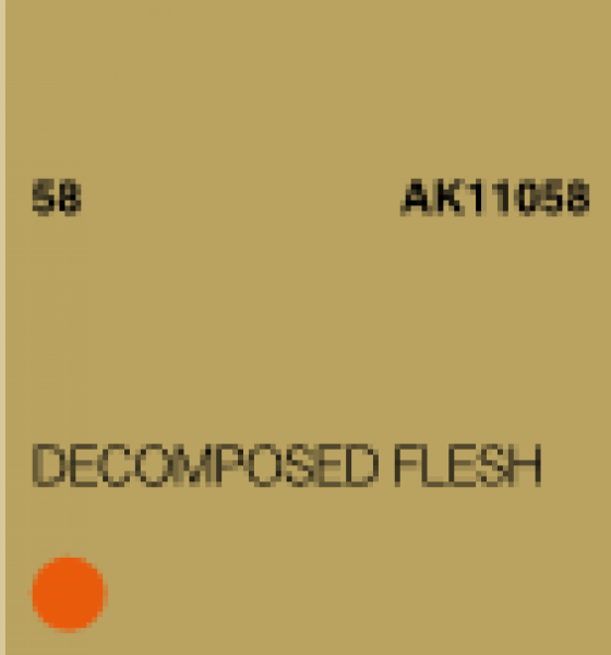 AK-Interactive: (3rd Gen) Acrylic - Decomposed Flesh (17ml)