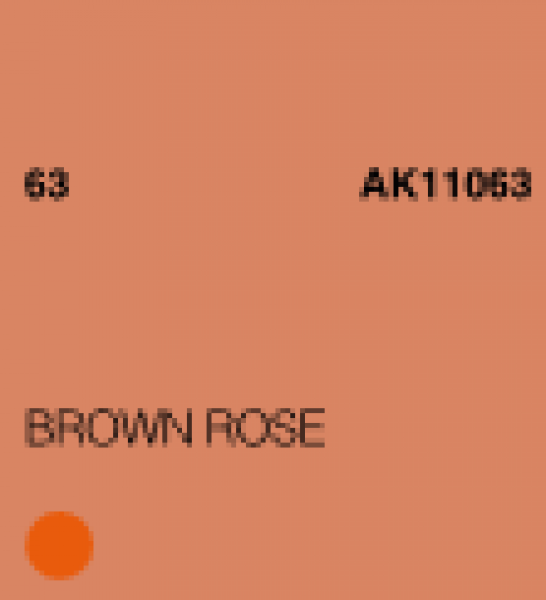 AK-Interactive: (3rd Gen) Acrylic - Brown Rose (17ml)