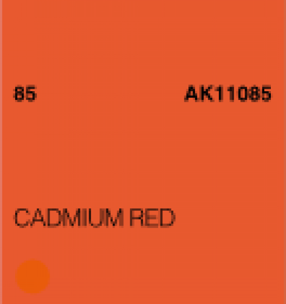 AK-Interactive: (3rd Gen) Acrylic - Cadmium Red (17ml)