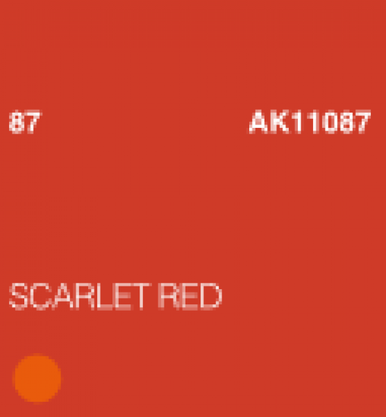 AK-Interactive: (3rd Gen) Acrylic - Scarlet Red (17ml)