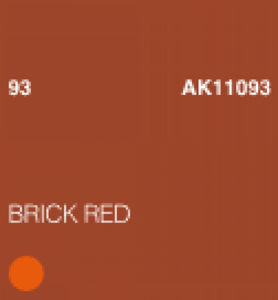 AK-Interactive: (3rd Gen) Acrylic - Brick Red (17ml)