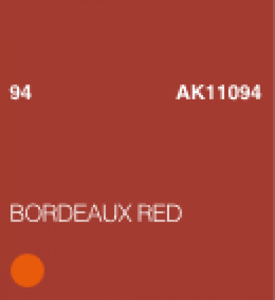 AK-Interactive: (3rd Gen) Acrylic - Bordeaux Red (17ml)