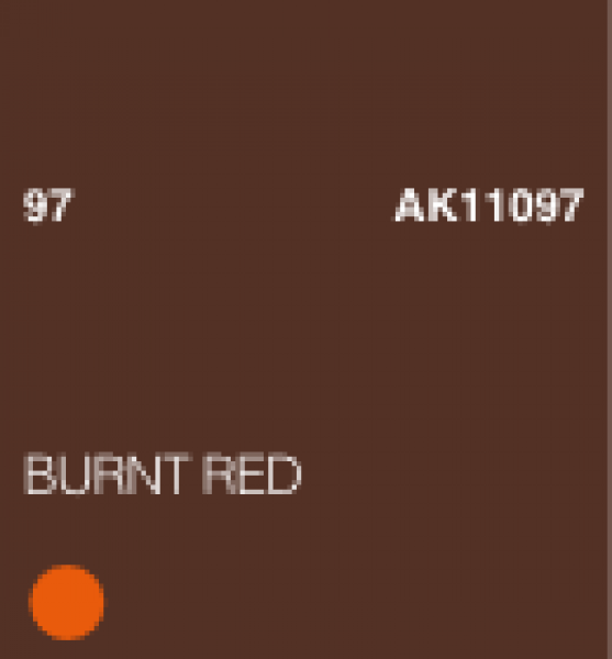 AK-Interactive: (3rd Gen) Acrylic - Burnt Red (17ml)