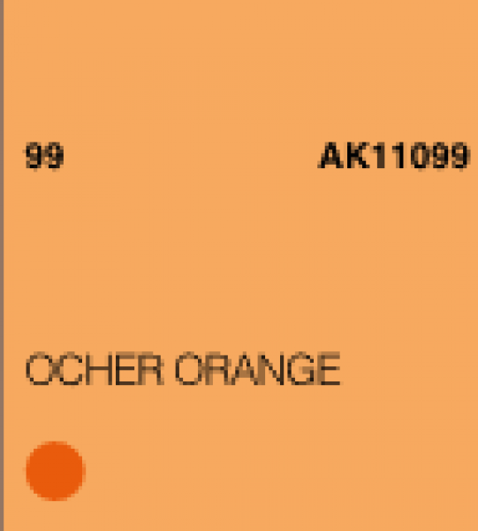 AK-Interactive: (3rd Gen) Acrylic - Ocher Orange (17ml)