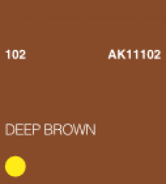 AK-Interactive: (3rd Gen) Acrylic - Deep Brown (17ml)