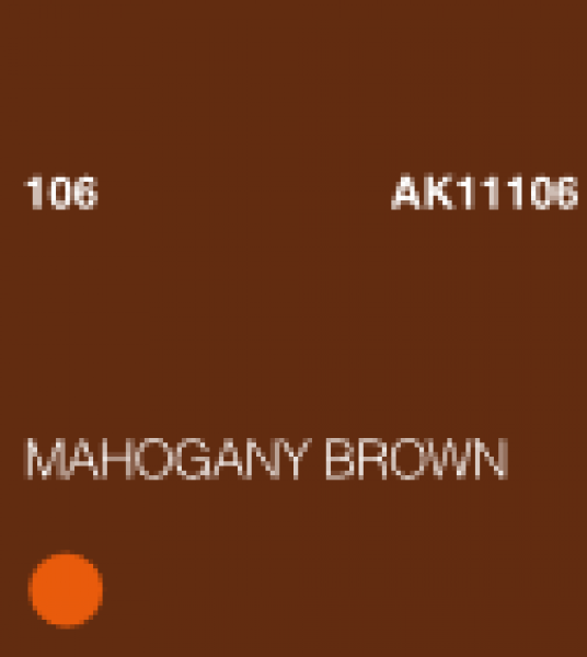 AK-Interactive: (3rd Gen) Acrylic - Mahogany Brown (17ml)