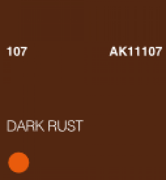 AK-Interactive: (3rd Gen) Acrylic - Dark Rust (17ml)