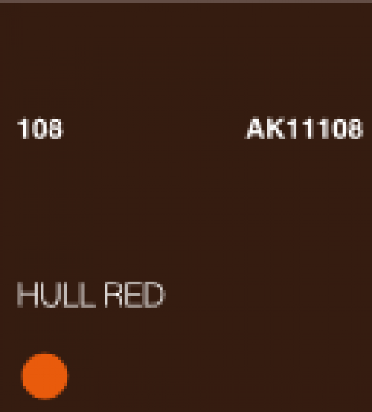 AK-Interactive: (3rd Gen) Acrylic - Hull Red (17ml)