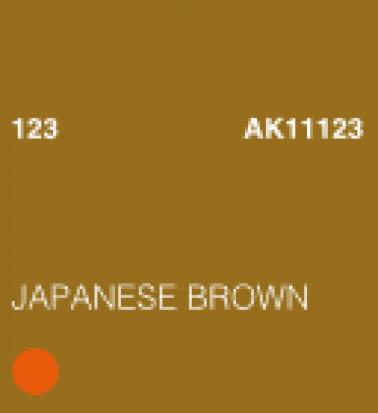 AK-Interactive: (3rd Gen) Acrylic - Japanese Uniform Brown (17ml)