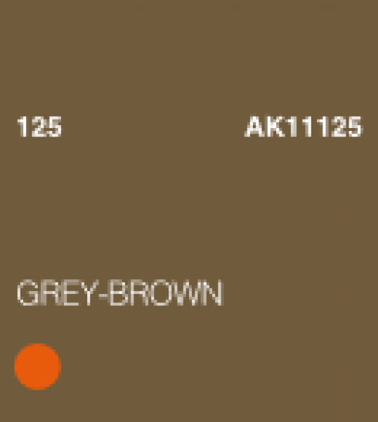 AK-Interactive: (3rd Gen) Acrylic - Grey Brown (17ml)