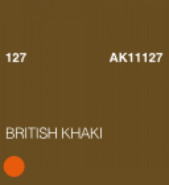 AK-Interactive: (3rd Gen) Acrylic - British Khaki (17ml)