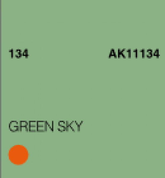 AK-Interactive: (3rd Gen) Acrylic - Green Sky (17ml)