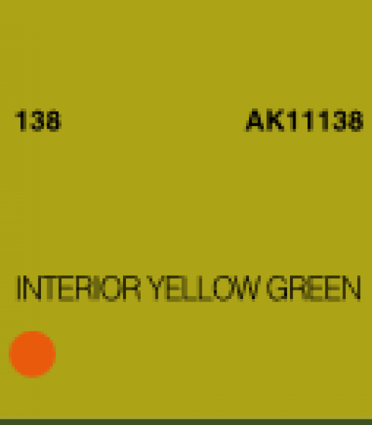 AK-Interactive: (3rd Gen) Acrylic - Interior Yellow Green (17ml)