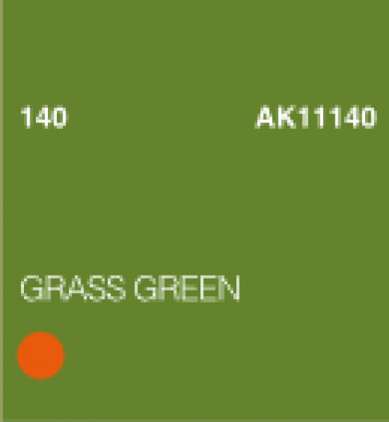 AK-Interactive: (3rd Gen) Acrylic - Grass Green (17ml)