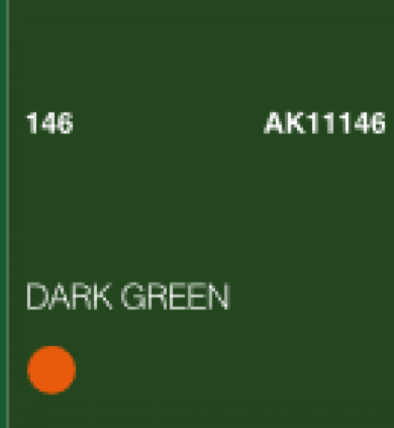 AK-Interactive: (3rd Gen) Acrylic - Dark Green (17ml)