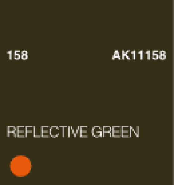 AK-Interactive: (3rd Gen) Acrylic - Reflective Green (17ml)