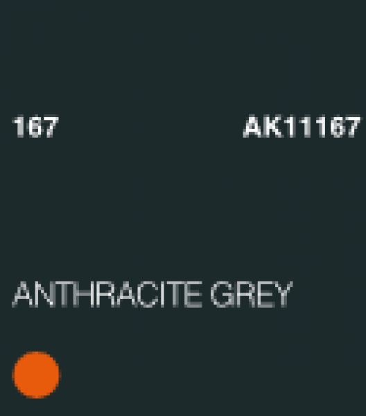 AK-Interactive: (3rd Gen) Acrylic - Anthracite Grey (17ml)