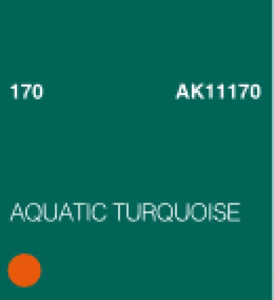 AK-Interactive: (3rd Gen) Acrylic - Aquatic Turquoise (17ml)