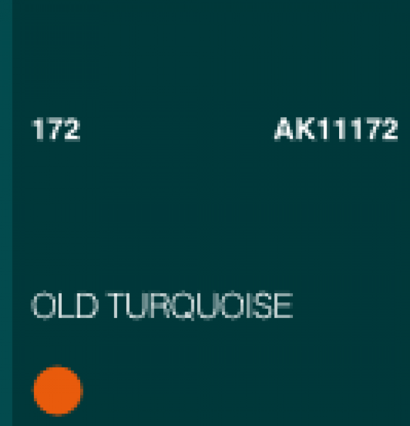 AK-Interactive: (3rd Gen) Acrylic - Old Turquoise (17ml)