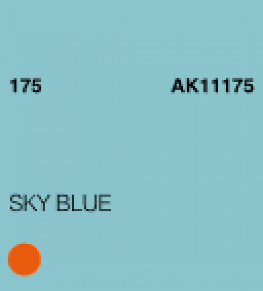 AK-Interactive: (3rd Gen) Acrylic - Sky Blue (17ml)