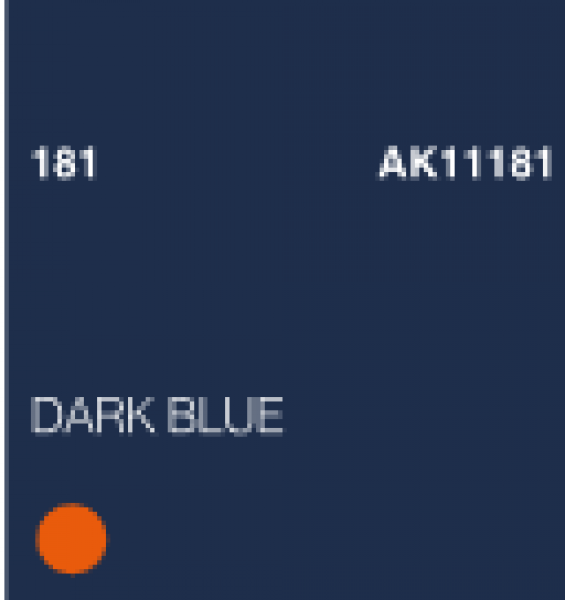 AK-Interactive: (3rd Gen) Acrylic - Dark Blue (17ml)