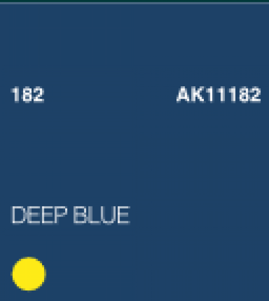 AK-Interactive: (3rd Gen) Acrylic - Deep Blue (17ml)
