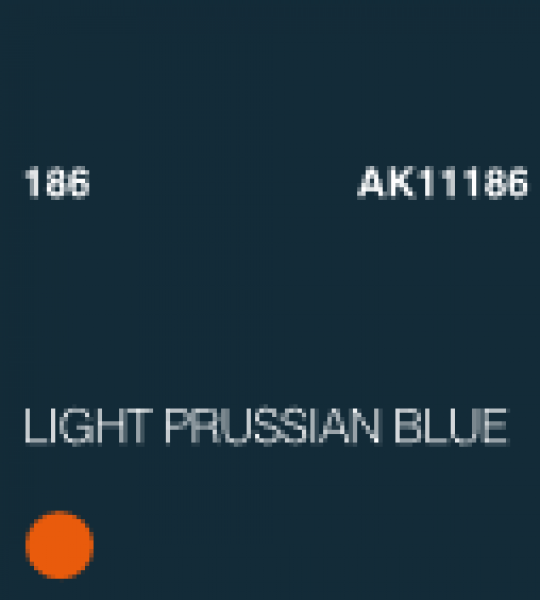 AK-Interactive: (3rd Gen) Acrylic - Light Prussian Blue (17ml)