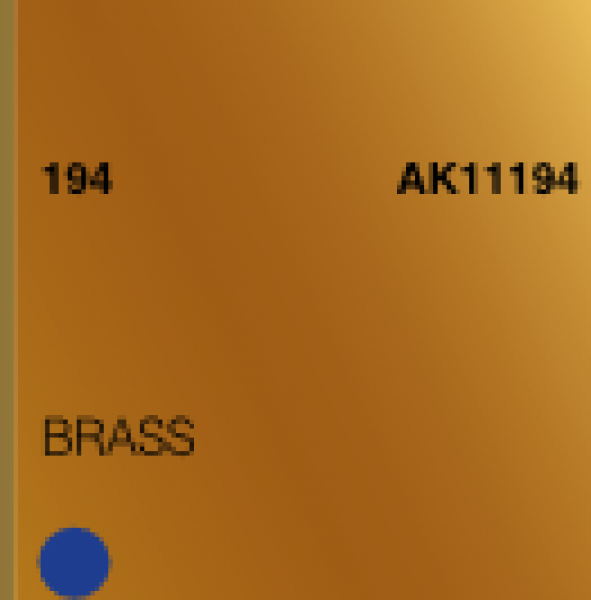 AK-Interactive: (3rd Gen) Acrylic - Brass (17ml)