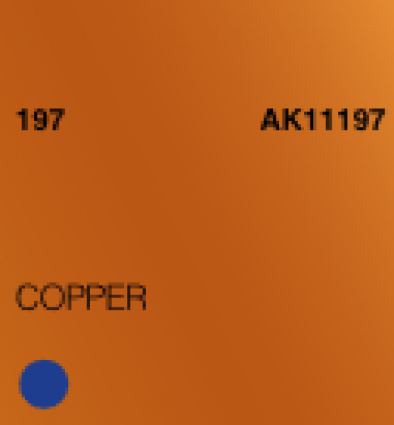 AK-Interactive: (3rd Gen) Acrylic - Copper (17ml)