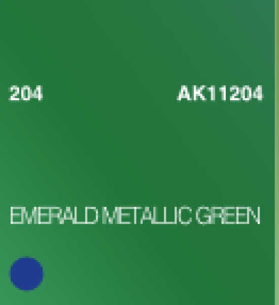 AK-Interactive: (3rd Gen) Acrylic - Emerald Metallic Green (17ml)