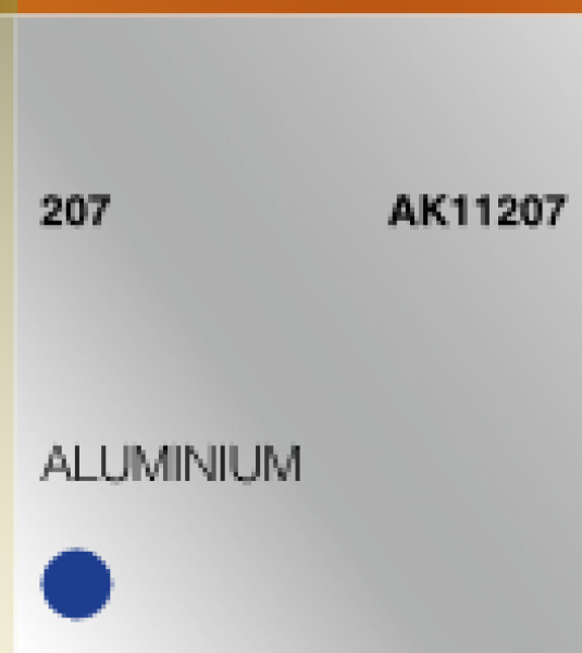 AK-Interactive: (3rd Gen) Acrylic - Aluminium (17ml)