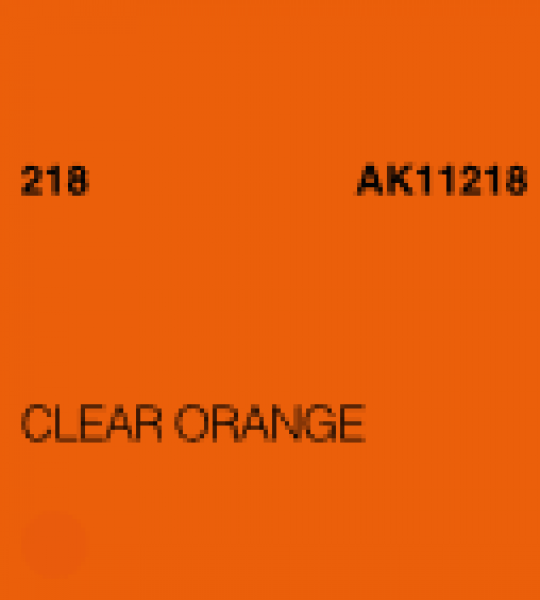 AK-Interactive: (3rd Gen) Acrylic - Clear Orange (17ml)