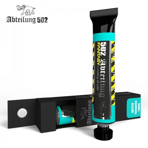 Abteilung 502: Modelling Oil Color - Turquoise Lights