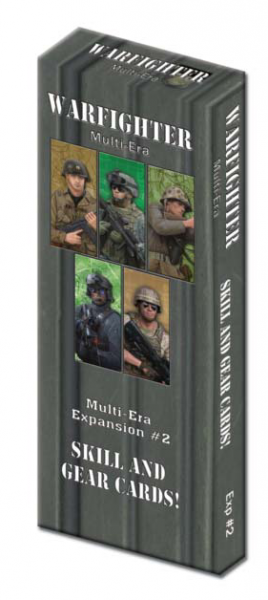 Warfighter Multi-Era: Expansion 2 - Skill and Gear Cards for all 5 Eras