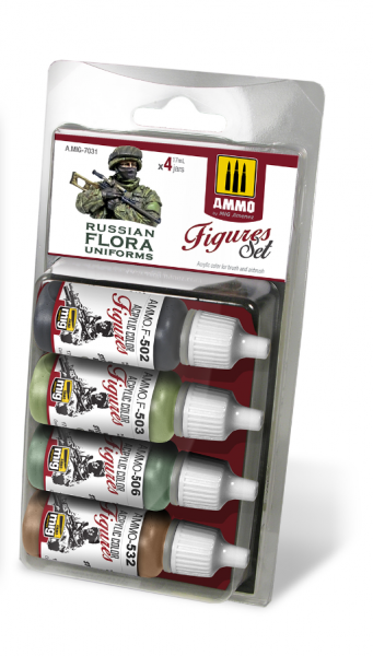 AMMO: Acrylic Paint Set - (Figure) Russian Flora Uniforms