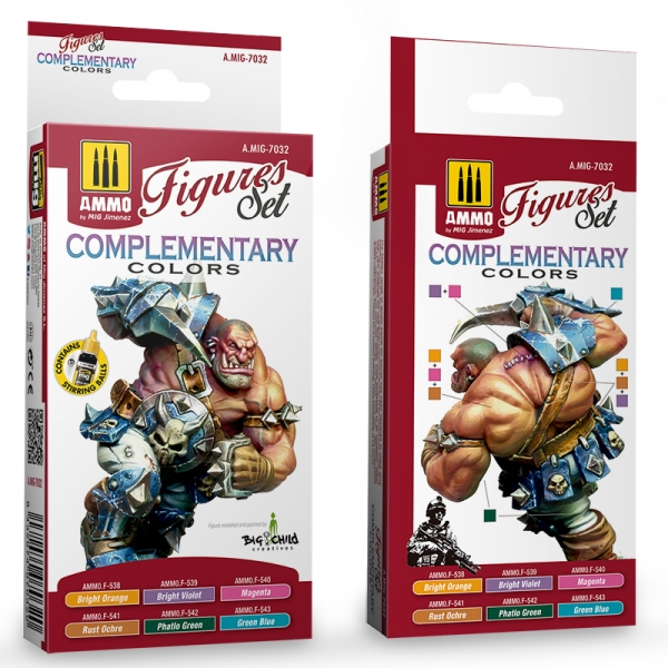 AMMO: Acrylic Paint Set - (Figure) Complementary Colors