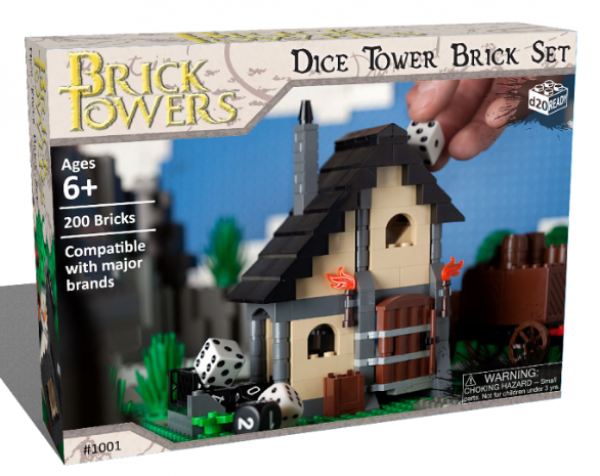 Brick Towers: Dice Tower Brick Set - Farm House