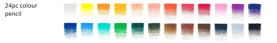 Winsor & Newton: Studio Collection Colour Pencil Tin (24pcs)
