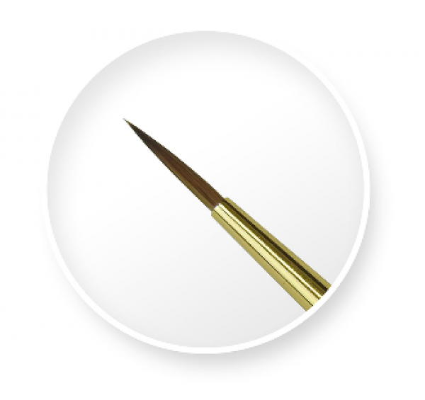 AMMO: 2/0 Premium Marta Kolinsky Round Brush