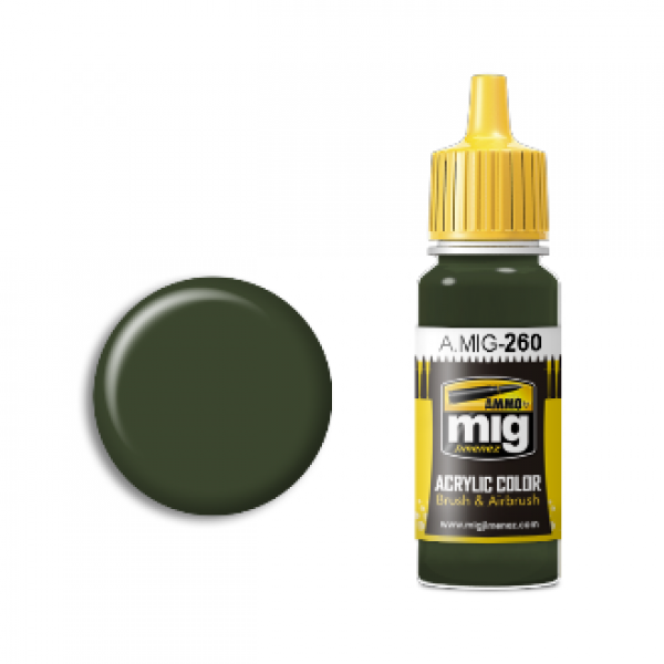 AMMO Acrylic Aircraft Colors: IJA Kawasaki Green (17ml)