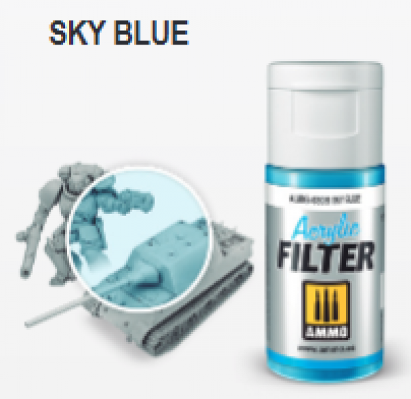 AMMO: Acrylic Filter - Sky Blue (15ml)