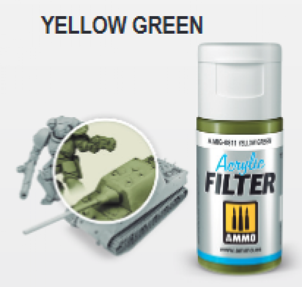 AMMO: Acrylic Filter - Yellow Green (15ml)
